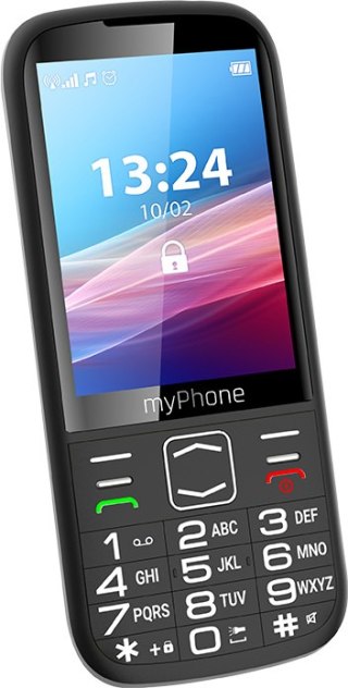 MyPhone HALO 4 LTE (Black) Single SIM 3.5" TFT 320x480/128MB/64MB RAM/SD Card/4G LTE