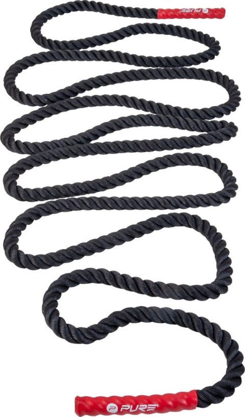 Pure2Improve Battle Rope 12m | Black/Red Pure2Improve Battle Rope 12m | Black/Red