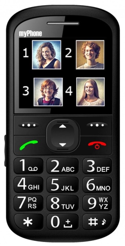 MyPhone | Halo 2 | Black | 2.2 " | TFT | 32 MB | 24 MB | Single SIM | Main camera resolution 0.3 MP | 900 mAh MyPhone | Halo 2 | Black | 2.2 " | TFT | 32 MB | 24 MB | Single SIM | Main camera resolution 0.3 MP | 900 mAh