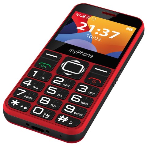 MyPhone | Halo 3 | Red | 2.31 " | IPS | 32 MB | 32 MB | Single SIM | Main camera resolution 0.3 MP | 1000 mAh MyPhone | Halo 3 | Red | 2.31 " | IPS | 32 MB | 32 MB | Single SIM | Main camera resolution 0.3 MP | 1000 mAh