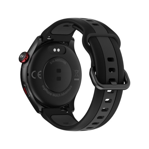 MyPhone Watch Adventure | Smart watch | GPS (satellite) | AMOLED | 1.43" | Waterproof | Black MyPhone Watch Adventure | Smart watch | GPS (satellite) | AMOLED | 1.43" | Waterproof | Black