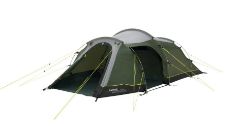 Outwell Earth 3 Plus Two room Tunnet Tent for 3 persons, Green, Grey | Outwell Outwell Earth 3 Plus Two room Tunnet Tent for 3 persons, Green, Grey | Outwell