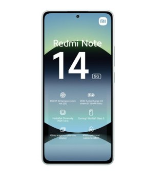 Xiaomi Redmi | Note 14 | Coral Green | 6.67 " | AMOLED | 1080 x 2400 pixels | Mediatek | Dimensity | Internal RAM 8 GB | 256 GB 