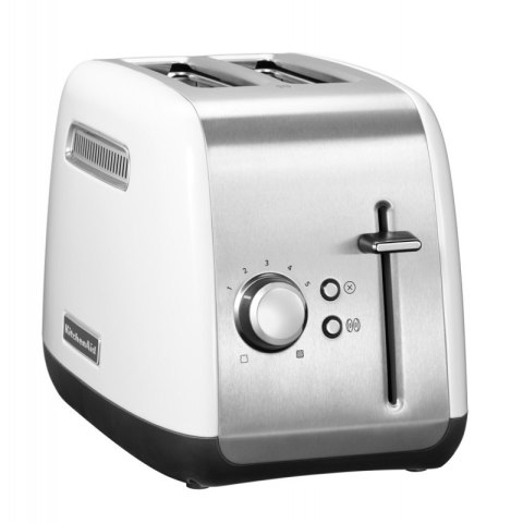 KitchenAid Classic Toaster | 5KMT2115EWH | Power 1100 W | Number of slots 2 | Housing material Metal | Stainless Steel/White KitchenAid Classic Toaster | 5KMT2115EWH | Power 1100 W | Number of slots 2 | Housing material Metal | Stainless Steel/White