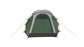Outwell Cloud 3 Three Room Dome Tent for 3 Persons, Green | Outwell