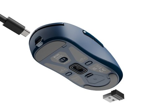 Fury Gaming Mouse | Tanto T4 | Wired/Wireless | 2.4 GHz, Bluetooth, USB | Blue Fury Gaming Mouse | Tanto T4 | Wired/Wireless | 2.4 GHz, Bluetooth, USB | Blue