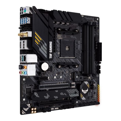 Asus | TUF GAMING B550M-PLUS WIFI II | Rodzina procesorów AMD | Gniazdo procesora AM4 | DDR4 | Gniazda pamięci 4 | Liczba złączy Asus | TUF GAMING B550M-PLUS WIFI II | Rodzina procesorów AMD | Gniazdo procesora AM4 | DDR4 | Gniazda pamięci 4 | Liczba złączy