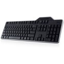 Dell | KB813 | Klawiatura z czytnikiem kart inteligentnych | Przewodowa | EN | Czarna | Angielski