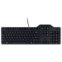 Dell | KB813 | Klawiatura z czytnikiem kart inteligentnych | Przewodowa | EN | Czarna | Angielski