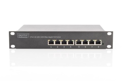 DIGITUS Professional DN-95317 - switch - 8 portów - niezarządzalny DIGITUS Professional DN-95317 - switch - 8 portów - niezarządzalny