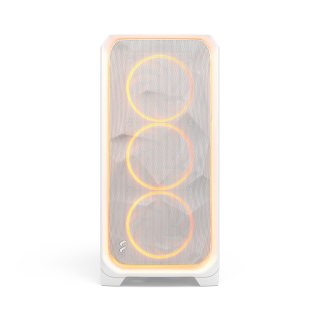 Fractal Design Meshify 3 XL | Ambience Pro RGB White TG Clear Tint | ATX | Power supply included No