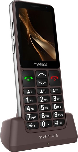 MyPhone Bueno LTE Praline Collection | Brown | 2.8 " | IPS | 48 MB | 128 MB | Single SIM | MicroSD | 3G | Bluetooth | Main camer MyPhone Bueno LTE Praline Collection | Brown | 2.8 " | IPS | 48 MB | 128 MB | Single SIM | MicroSD | 3G | Bluetooth | Main camer
