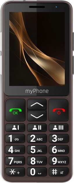 MyPhone Bueno LTE Praline Collection | Brown | 2.8 " | IPS | 48 MB | 128 MB | Single SIM | MicroSD | 3G | Bluetooth | Main camer MyPhone Bueno LTE Praline Collection | Brown | 2.8 " | IPS | 48 MB | 128 MB | Single SIM | MicroSD | 3G | Bluetooth | Main camer
