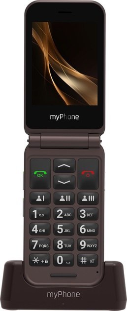 MyPhone Harmony LTE Praline Collection | Brown | 2.8+1.44 " | IPS | 48 MB | 128 MB | Single SIM | MicroSD | 3G | Bluetooth | 5.1 MyPhone Harmony LTE Praline Collection | Brown | 2.8+1.44 " | IPS | 48 MB | 128 MB | Single SIM | MicroSD | 3G | Bluetooth | 5.1