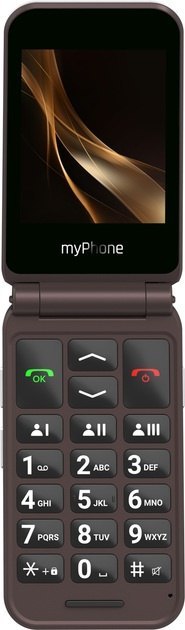 MyPhone Harmony LTE Praline Collection | Brown | 2.8+1.44 " | IPS | 48 MB | 128 MB | Single SIM | MicroSD | 3G | Bluetooth | 5.1 MyPhone Harmony LTE Praline Collection | Brown | 2.8+1.44 " | IPS | 48 MB | 128 MB | Single SIM | MicroSD | 3G | Bluetooth | 5.1