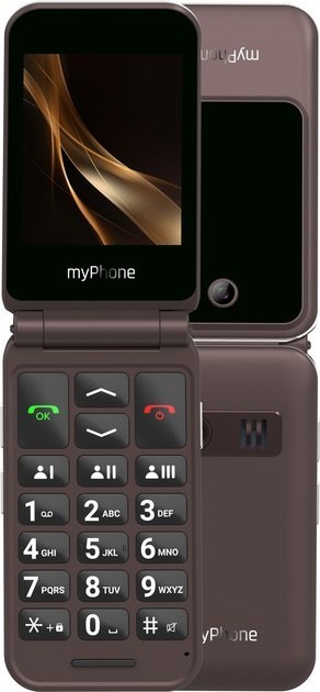 MyPhone Harmony LTE Praline Collection | Brown | 2.8+1.44 " | IPS | 48 MB | 128 MB | Single SIM | MicroSD | 3G | Bluetooth | 5.1 MyPhone Harmony LTE Praline Collection | Brown | 2.8+1.44 " | IPS | 48 MB | 128 MB | Single SIM | MicroSD | 3G | Bluetooth | 5.1