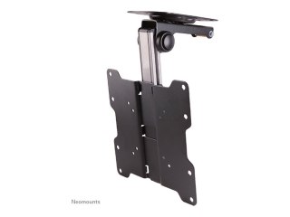Neomounts FPMA-C020BLACK Monitor/TV mount ceiling 1 screen - 10-40" - max 20 kg - VESA 75x75-200x200 - h 26,5-40 cm - black