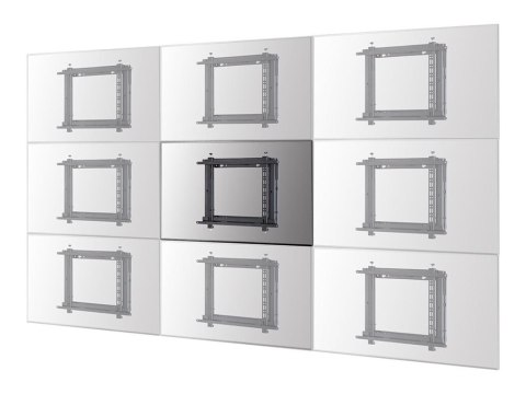Neomounts WL95-800BL1 Videowall wall mount - 42-70" - max 35 kg - VESA 200x200-600x400 - d 7,8-26,6 cm - push-to-pop-out - micro Neomounts WL95-800BL1 Videowall wall mount - 42-70" - max 35 kg - VESA 200x200-600x400 - d 7,8-26,6 cm - push-to-pop-out - micro