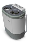 Camry | Pralka | CR 8052 | Ładowana od góry | Pojemność prania 3 kg | 1300 obr/min | Głębokość 40 cm | Szerokość 60 cm | Biało-s
