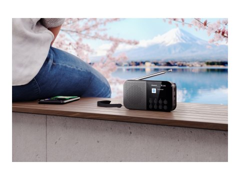 Sharp DR-P520(GY) OSAKA Pocket/Handheld Portable Digital Radio, Grey | Sharp Sharp DR-P520(GY) OSAKA Pocket/Handheld Portable Digital Radio, Grey | Sharp