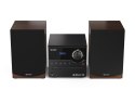 Sharp | Mikrosystem Hi-Fi | XL-B517D(BR) | Brązowy | Port USB | Wejście AUX | Bluetooth | Odtwarzacz CD | Radio FM | Połączenie