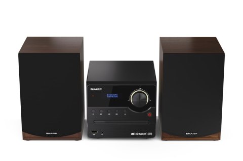 Sharp | Mikrosystem Hi-Fi | XL-B517D(BR) | Brązowy | Port USB | Wejście AUX | Bluetooth | Odtwarzacz CD | Radio FM | Połączenie Sharp | Mikrosystem Hi-Fi | XL-B517D(BR) | Brązowy | Port USB | Wejście AUX | Bluetooth | Odtwarzacz CD | Radio FM | Połączenie