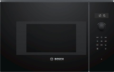 Bosch | Kuchenka mikrofalowa | BFL524MB0 | Do zabudowy | 20 L | 800 W | Czarny Bosch | Kuchenka mikrofalowa | BFL524MB0 | Do zabudowy | 20 L | 800 W | Czarny