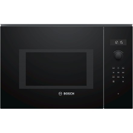 Bosch | BFL554MB0 | Kuchenka mikrofalowa | Do zabudowy | 31,5 L | 900 W | Czarny Bosch | BFL554MB0 | Kuchenka mikrofalowa | Do zabudowy | 31,5 L | 900 W | Czarny