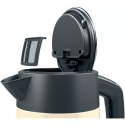 Bosch | Czajnik | TWK4P437 | Elektryczny | 2400 W | 1,7 L | Stal szlachetna | Beżowy