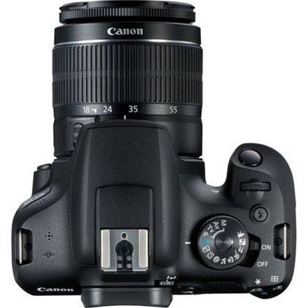 Canon | Canon EOS | 2000D | Obiektyw EF-S 18-55mm IS II | Czarny Canon | Canon EOS | 2000D | Obiektyw EF-S 18-55mm IS II | Czarny