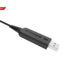 Koss | Słuchawki | CS195 USB | Przewodowe | Nauszne | Mikrofon | Czarne