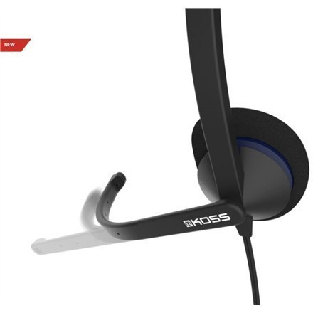 Koss | Słuchawki | CS200 USB | Przewodowe | Nauszne | Mikrofon | Czarne Koss | Słuchawki | CS200 USB | Przewodowe | Nauszne | Mikrofon | Czarne