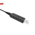 Koss | Słuchawki | CS200 USB | Przewodowe | Nauszne | Mikrofon | Czarne