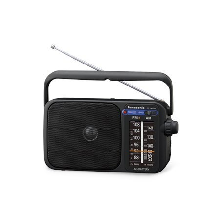 Panasonic | RF-2400DEG-K | Czarny | Radio przenośne