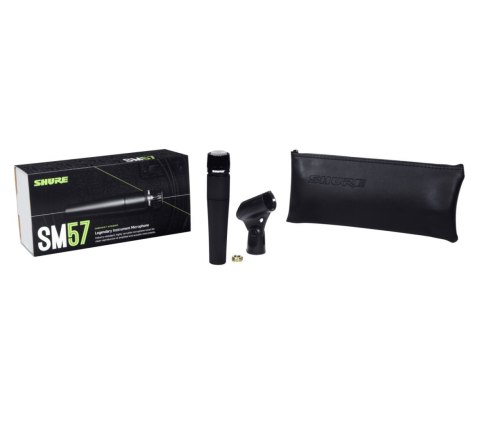 Shure | Mikrofon instrumentalny | SM57-LCE | Czarny Shure | Mikrofon instrumentalny | SM57-LCE | Czarny