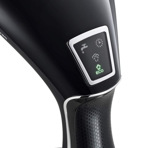 Parownica Tristar ST-8921, ręczna, moc 1600 W, zbiornik na wodę 0,26 l, ciągłe wytwarzanie pary 25 g/min, czarna Parownica Tristar ST-8921, ręczna, moc 1600 W, zbiornik na wodę 0,26 l, ciągłe wytwarzanie pary 25 g/min, czarna