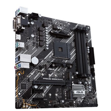 Asus | PRIME B550M-K | Gniazdo procesora Socket AM4 | Typ chipsetu AMD B550 | Obsługiwana technologia pamięci RAM DDR4 SDRAM Asus | PRIME B550M-K | Gniazdo procesora Socket AM4 | Typ chipsetu AMD B550 | Obsługiwana technologia pamięci RAM DDR4 SDRAM