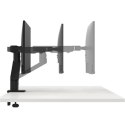 Dell | Uchwyt biurkowy | MSA20 | Wysokość, pochylenie, obrót, głębokość | 19-38 " | Maksymalna waga (udźwig) 10 kg | Czarny
