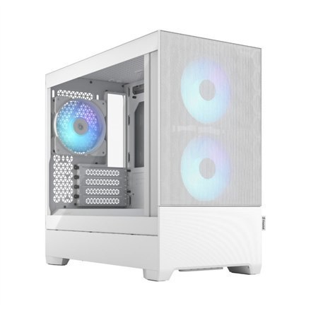 Fractal Design | Pop Mini Air RGB | Okno boczne | White TG Clear Tint | mATX, Mini ITX | Zasilacz w zestawie Nie | ATX Fractal Design | Pop Mini Air RGB | Okno boczne | White TG Clear Tint | mATX, Mini ITX | Zasilacz w zestawie Nie | ATX