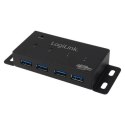 LogiLink | Hub USB 3.0 4-portowy | Hub - 4 porty | USB 1.1, USB 2.0, USB 3.0