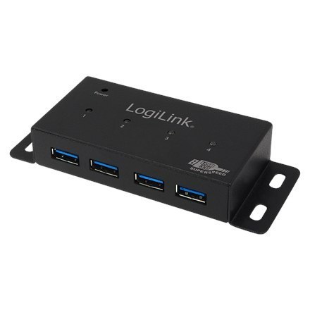 LogiLink | Hub USB 3.0 4-portowy | Hub - 4 porty | USB 1.1, USB 2.0, USB 3.0 LogiLink | Hub USB 3.0 4-portowy | Hub - 4 porty | USB 1.1, USB 2.0, USB 3.0