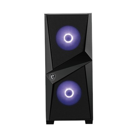 Obudowa PC MSI MAG FORGE 100M, Mid-Tower, USB 3.2, Czarny | MSI | MAG FORGE 100M | Czarny | ATX | Zasilacz w zestawie Nie Obudowa PC MSI MAG FORGE 100M, Mid-Tower, USB 3.2, Czarny | MSI | MAG FORGE 100M | Czarny | ATX | Zasilacz w zestawie Nie