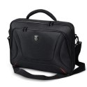 PORT DESIGNS | Pasuje do rozmiaru 17,3 " | Courchevel | Messenger - Briefcase | Czarny | Pasek na ramię