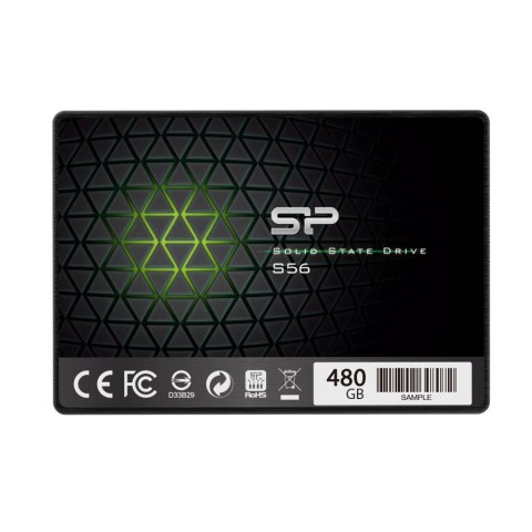 Silicon Power | S56 | 480 GB | Format SSD 2,5" | Interfejs SSD SATA | Prędkość odczytu 560 MB/s | Prędkość zapisu 530 MB/s Silicon Power | S56 | 480 GB | Format SSD 2,5" | Interfejs SSD SATA | Prędkość odczytu 560 MB/s | Prędkość zapisu 530 MB/s