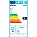 Simfer | Kuchenka | 4403SERBB | Typ płyty gazowa | Typ piekarnika elektryczny | Biały | Szerokość 50 cm | Zapłon elektroniczny |