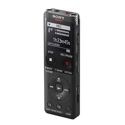 Sony | Cyfrowy dyktafon | ICD-UX570 | Czarny | LCD | Odtwarzanie MP3 Sony | Cyfrowy dyktafon | ICD-UX570 | Czarny | LCD | Odtwarzanie MP3