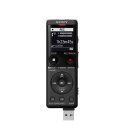 Sony | Cyfrowy dyktafon | ICD-UX570 | Czarny | LCD | Odtwarzanie MP3