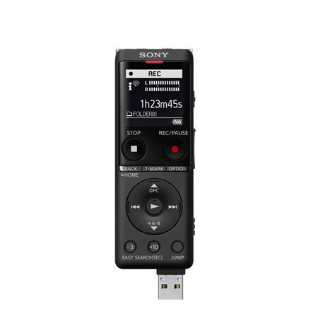 Sony | Cyfrowy dyktafon | ICD-UX570 | Czarny | LCD | Odtwarzanie MP3 Sony | Cyfrowy dyktafon | ICD-UX570 | Czarny | LCD | Odtwarzanie MP3