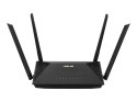 ASUS RT-AX53U - router bezprzewodowy - Wi-Fi 6 - desktop | 3-portowy przełącznik | AX1800 | 2,4 GHz / 5 GHz