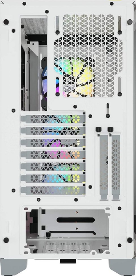 Corsair | Obudowa Mid-Tower ATX ze szkłem hartowanym | iCUE 4000X RGB | Okno boczne | Mid-Tower | Biały | Zasilacz w zestawie Ni Corsair | Obudowa Mid-Tower ATX ze szkłem hartowanym | iCUE 4000X RGB | Okno boczne | Mid-Tower | Biały | Zasilacz w zestawie Ni